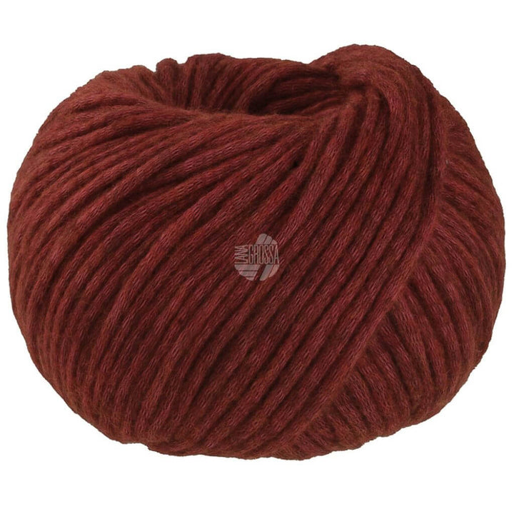 Lana Grossa Winter Softness, Farbe 11 Rostrot – Baumwolle und Merino bei Lieblingsgarn