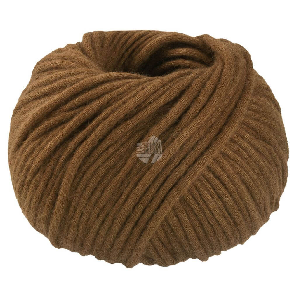 Lana Grossa Winter Softness, Farbe 19 Braun – Baumwolle und Merino bei Lieblingsgarn