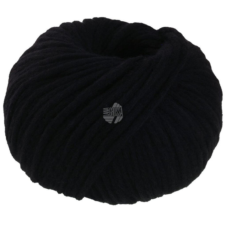 Lana Grossa Winter Softness, Farbe 20 Schwarz – Baumwolle und Merino bei Lieblingsgarn