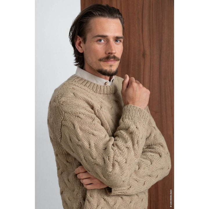 Lana Grossa Zopfmuster Pullover Strickanleitung - Lana Grossa (Heft) bei bei bei bei bei bei bei bei Lieblingsgarn