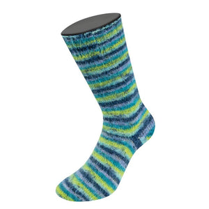 Lana Grossa Cosy Socks Multi Stripes