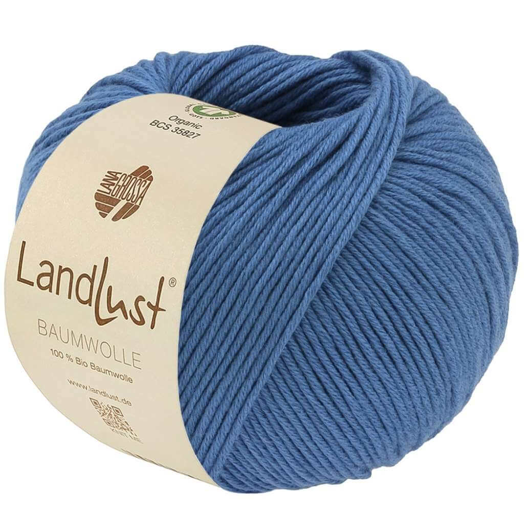 Lana Grossa Landlust Baumwolle GOTS, Farbe 37 Himmelblau – Baumwolle bei Lieblingsgarn