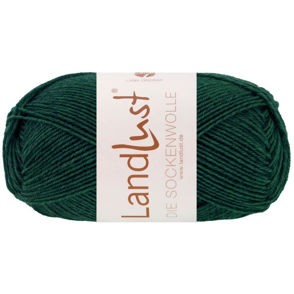 Lana Grossa Landlust die Sockenwolle Mélange, Farbe 1612 Dunkelpetrol Meliert – Merino, Schurwolle und bei Lieblingsgarn
