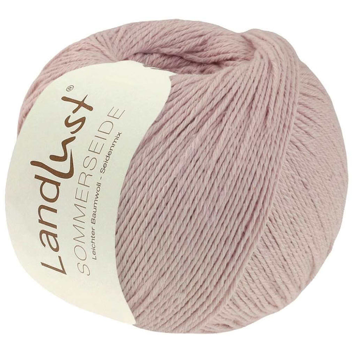 Lana Grossa Landlust Sommerseide, Farbe 65 Pastellrosa – Baumwolle, Seide und Wolle bei Lieblingsgarn