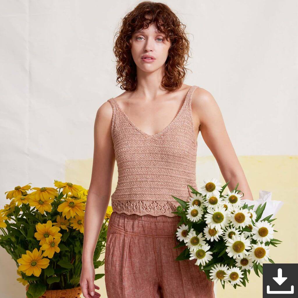 Lang Yarns Top Taylor Strickanleitung - Lang Yarns (PDF) bei bei bei bei Lieblingsgarn
