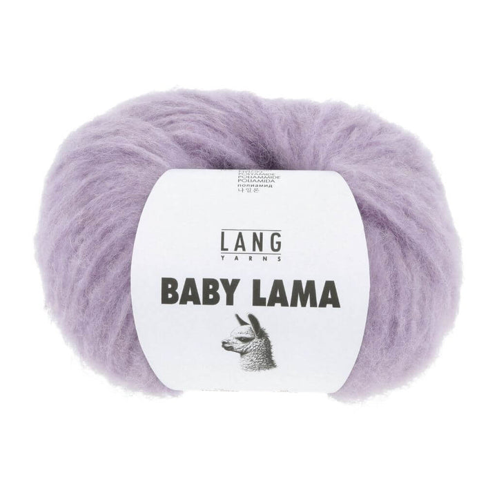 Lang Yarns Baby Lama, Farbe 046 Lila – Lama und Synthetik bei Lieblingsgarn