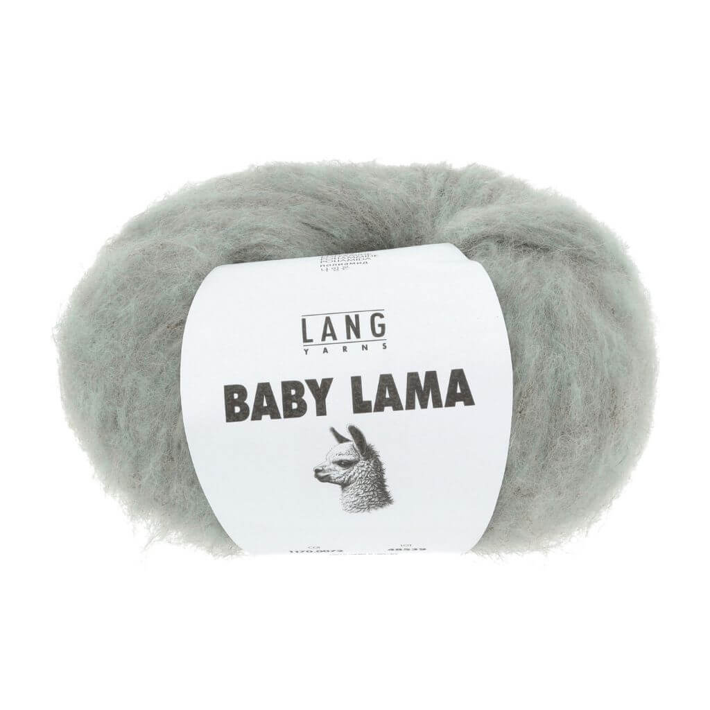 Lang Yarns Baby Lama, Farbe 072 Aqua – Lama und Synthetik bei Lieblingsgarn