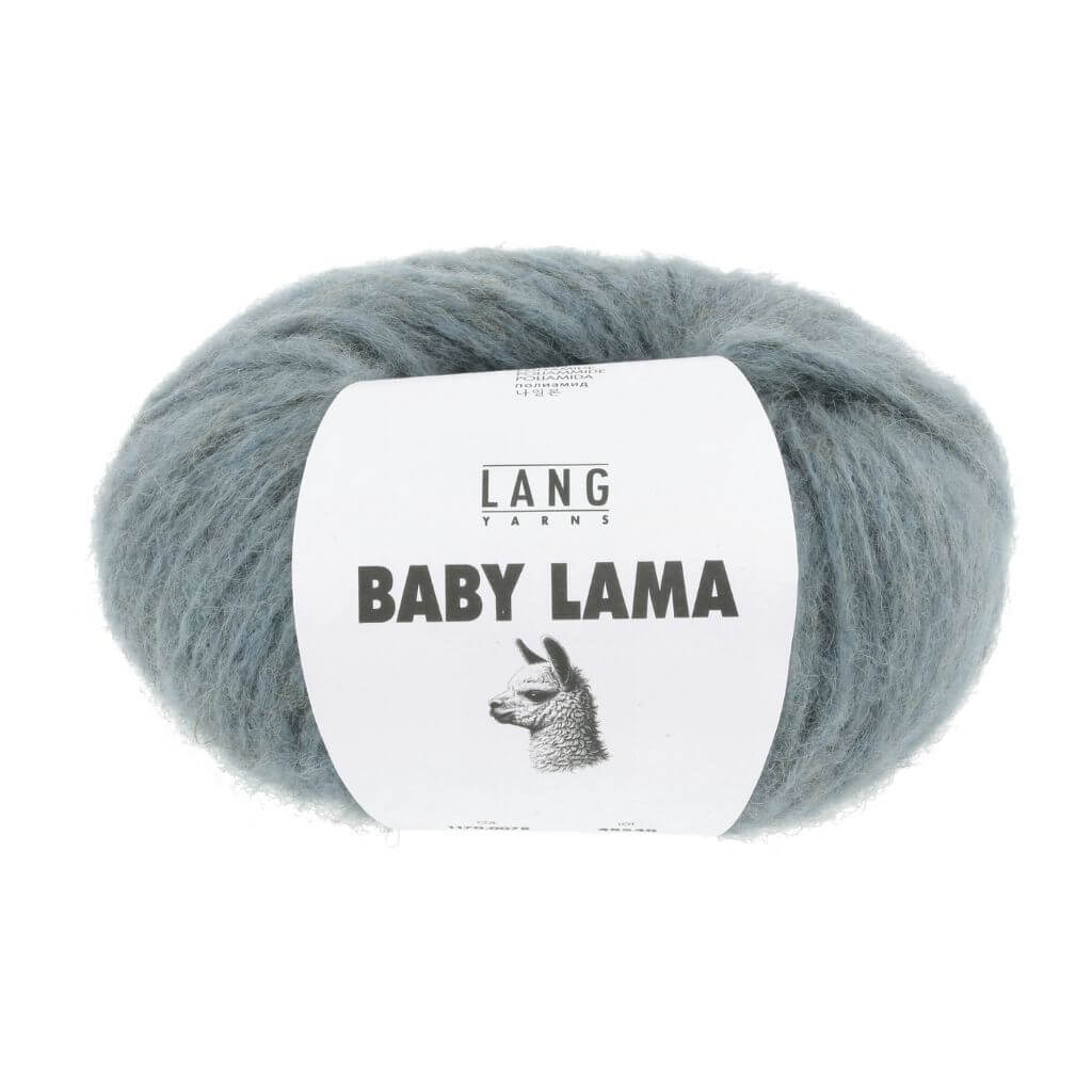 Lang Yarns Baby Lama, Farbe 078 Türkis – Lama und Synthetik bei Lieblingsgarn
