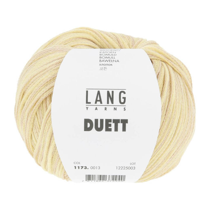 Lang Yarns Duett, Farbe 013 Gelb/Camel – Baumwolle bei Lieblingsgarn