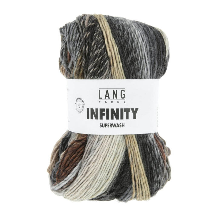 Lang Yarns Infinity, Farbe 007 Earth Tones – Schurwolle bei Lieblingsgarn