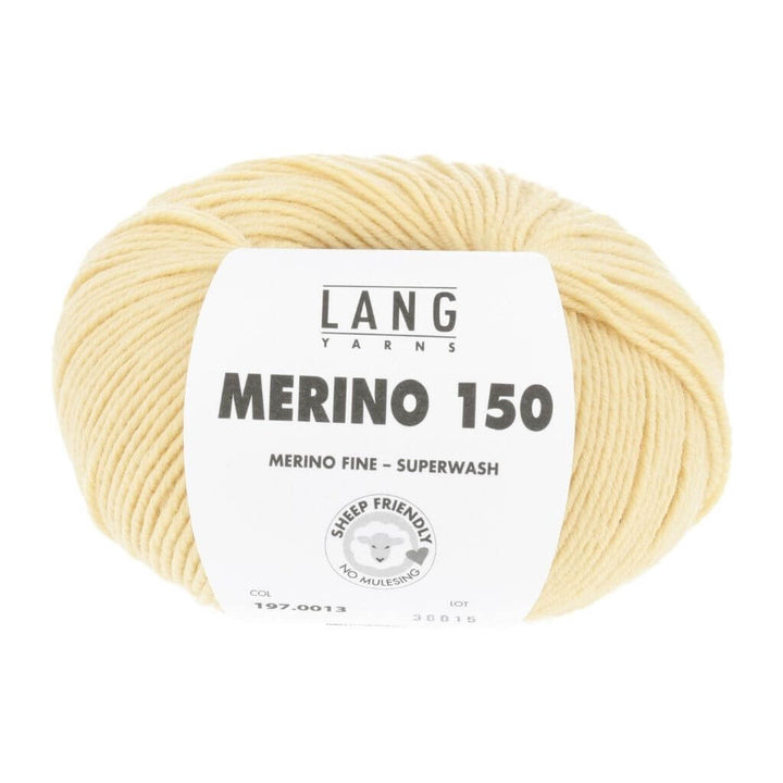 Lang Yarns Merino 150, Farbe Gelb – Merino bei Lieblingsgarn