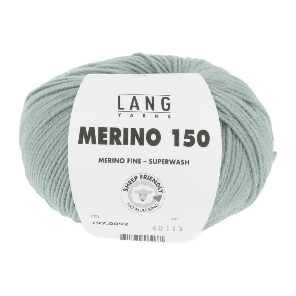 Lang Yarns Merino 150, Farbe Hellsalbei – Merino bei Lieblingsgarn