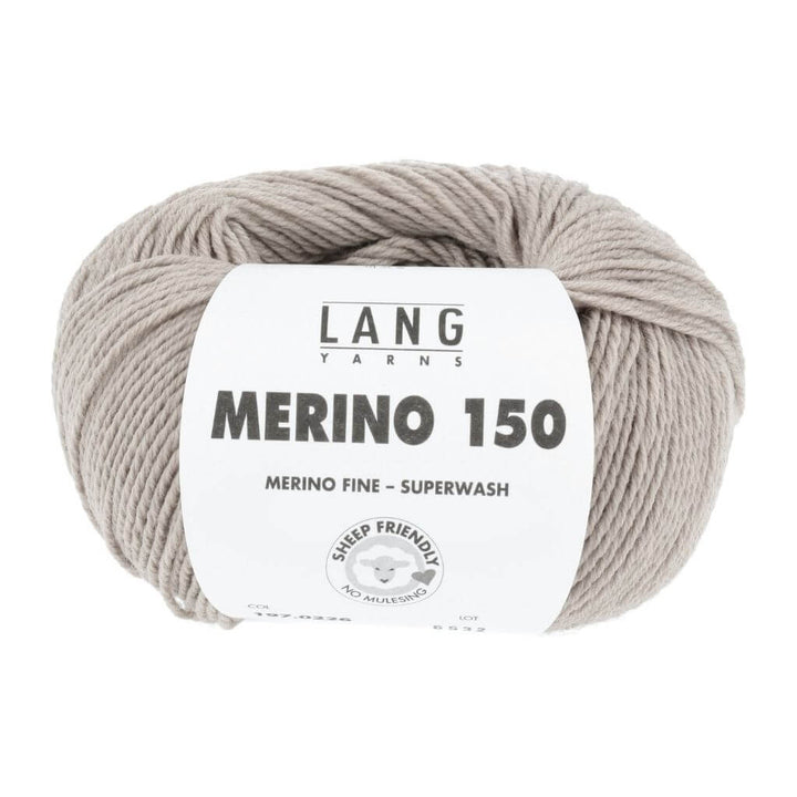 Lang Yarns Merino 150, Farbe Beige Mélange – Merino bei Lieblingsgarn