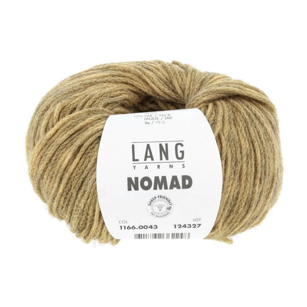 Lang Yarns Nomad, Farbe 043 Mais – Schurwolle und Yak bei Lieblingsgarn