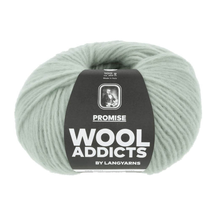 Lang Yarns Wooladdicts Promise, Farbe 071 Sea Water – Schurwolle und Synthetik bei Lieblingsgarn