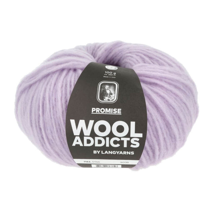 Lang Yarns Wooladdicts Promise, Farbe 146 Mauve – Schurwolle und Synthetik bei Lieblingsgarn