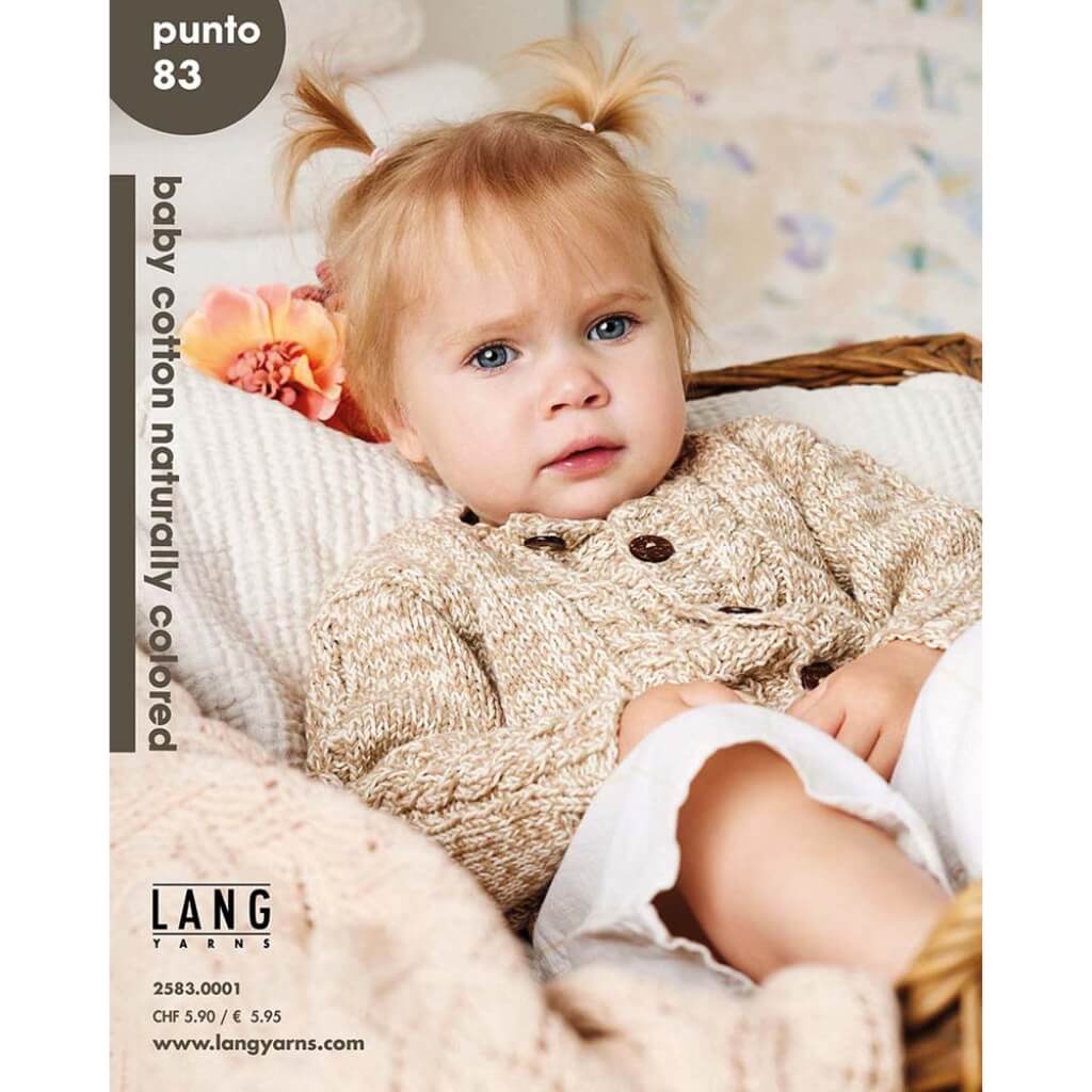 Lang Yarns Punto 83 Baby Cotton Naturally bei bei bei bei bei bei bei bei Lieblingsgarn