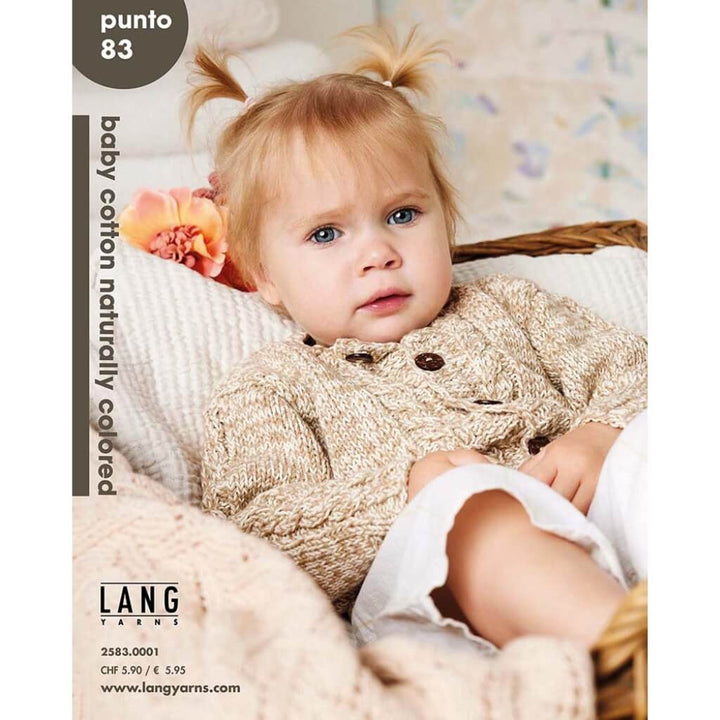 Lang Yarns Punto 83 Baby Cotton Naturally bei bei bei bei bei bei bei bei Lieblingsgarn