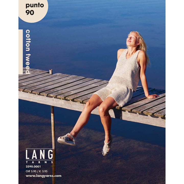 Lang Yarns Punto 90 Cotton Tweed bei bei bei bei Lieblingsgarn
