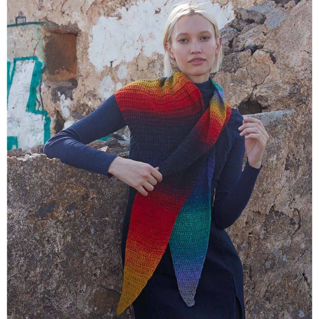 Lang Yarns Schal Triangular Shawl Häkelanleitung - Lang Yarns (Heft) bei bei bei bei Lieblingsgarn