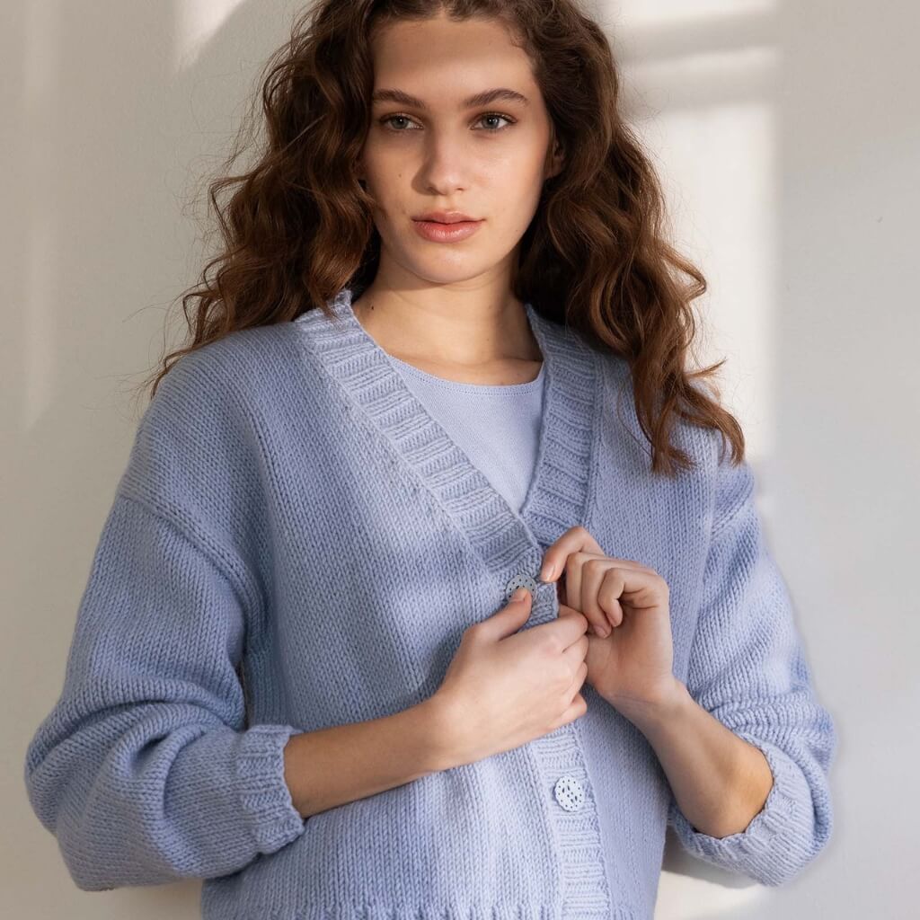 Lang Yarns Pattern Damen Cardigan Novalee Strickanleitung - Lang Yarns (PDF) bei bei bei bei Lieblingsgarn