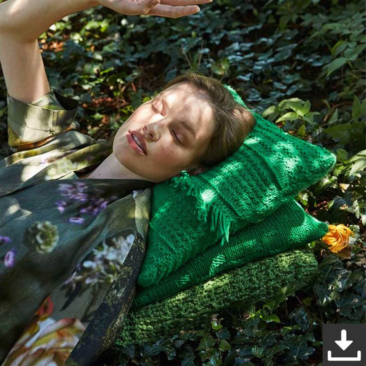 Lang Yarns Pattern Kissenbezug be enchanted Strickanleitung - Lang Yarns (PDF) bei bei bei bei Lieblingsgarn