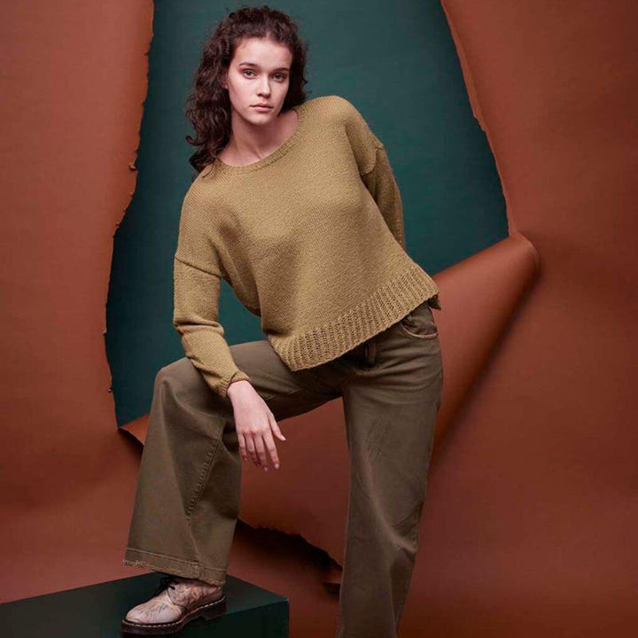 Lang Yarns Pattern Pullover Amber Strickanleitung - Lang Yarns (Heft) bei bei bei bei Lieblingsgarn