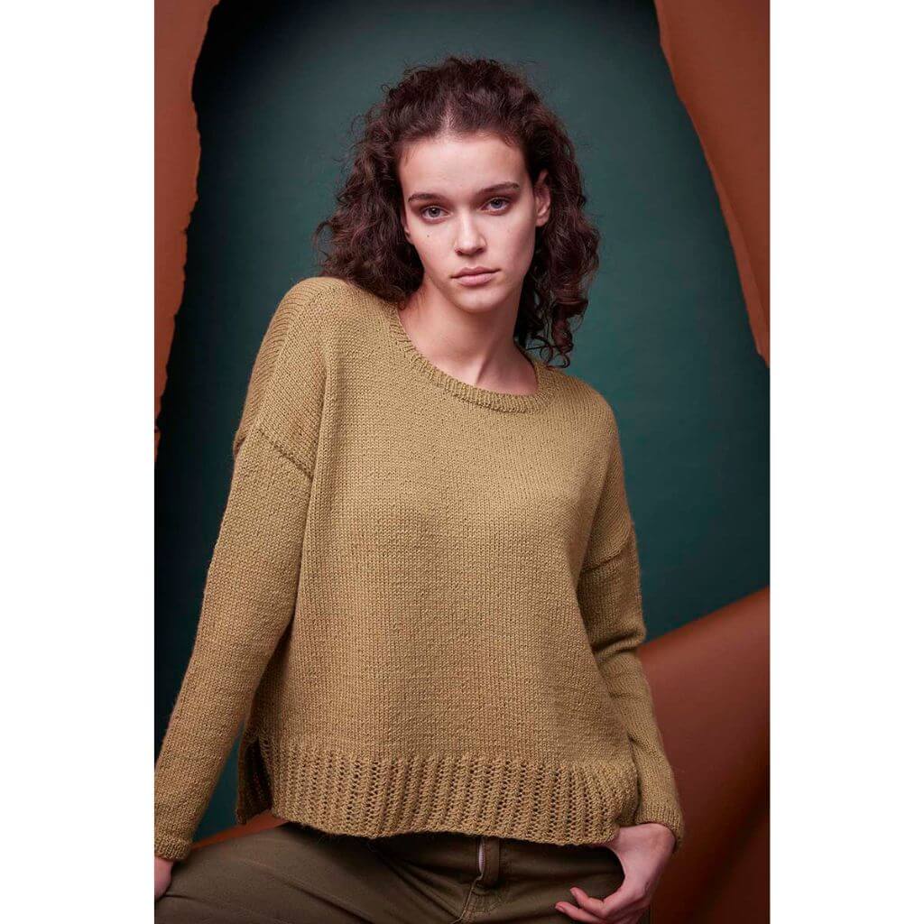Lang Yarns Pattern Pullover Amber Strickanleitung - Lang Yarns (Heft) bei bei bei bei Lieblingsgarn