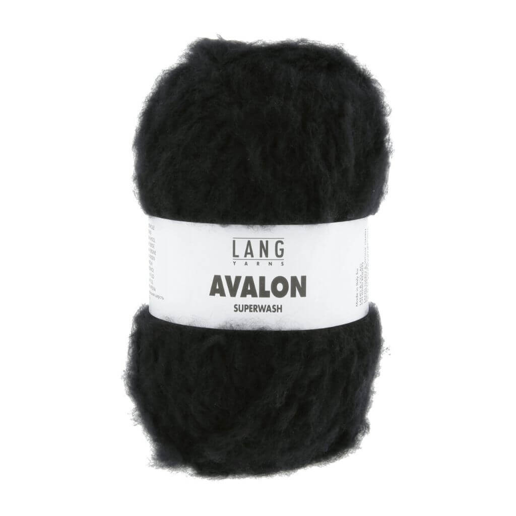 Lang Yarns Avalon, Farbe 004 Schwarz – Merino bei Lieblingsgarn