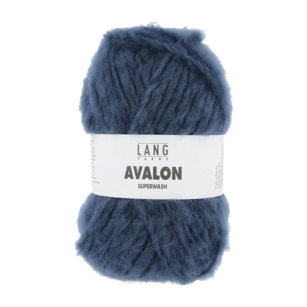 Lang Yarns Avalon, Farbe 006 Blau – Merino bei Lieblingsgarn