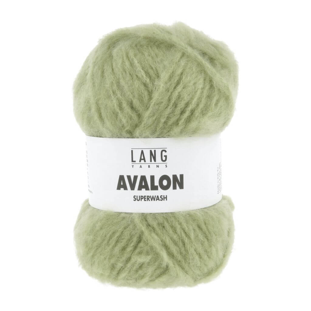 Lang Yarns Avalon, Farbe 044 Lime – Merino bei Lieblingsgarn