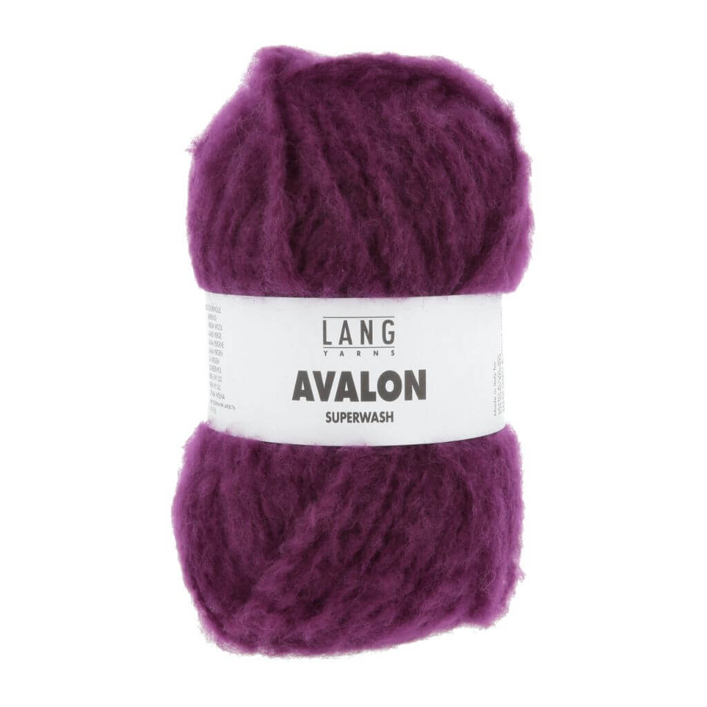 Lang Yarns Avalon, Farbe 048 Pflaume – Merino bei Lieblingsgarn