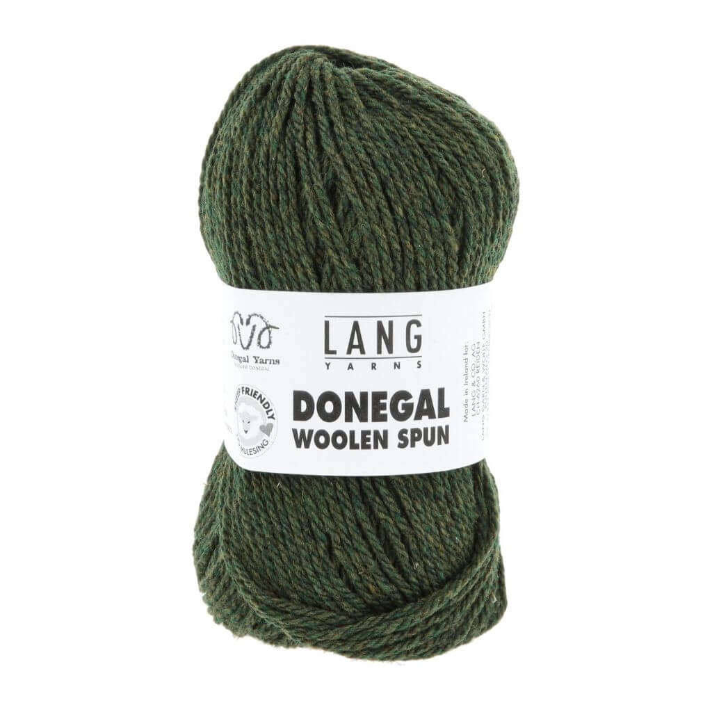 Lang Yarns Donegal Woolen Spun, Farbe 017 Grün – Schurwolle bei Lieblingsgarn