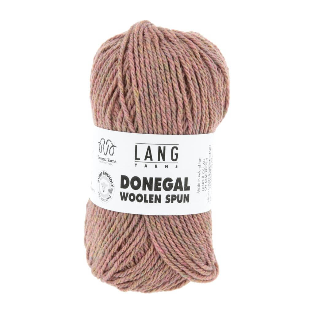 Lang Yarns Donegal Woolen Spun, Farbe 019 Rosa – Schurwolle bei Lieblingsgarn