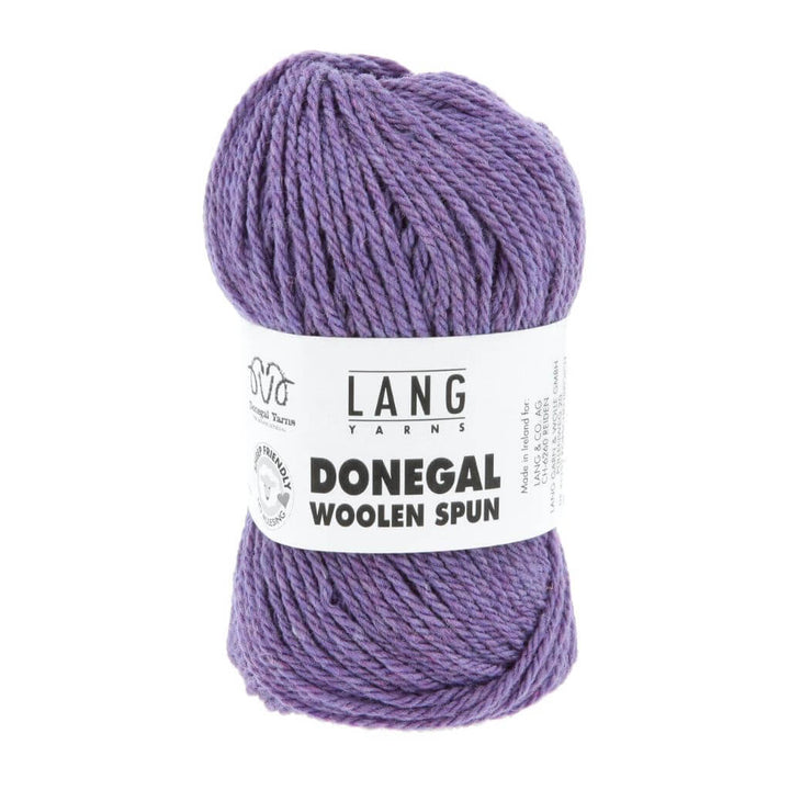 Lang Yarns Donegal Woolen Spun, Farbe 046 Lila – Schurwolle bei Lieblingsgarn