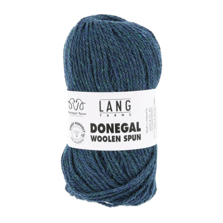 Lang Yarns Donegal Woolen Spun, Farbe 188 Petrol – Schurwolle bei Lieblingsgarn