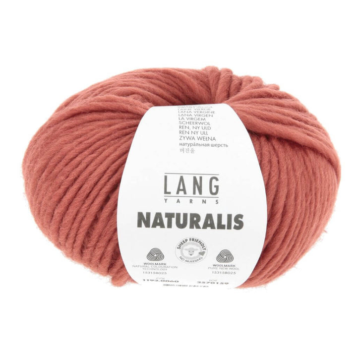 Lang Yarns Naturalis, Farbe 060 Rot – Merino bei Lieblingsgarn