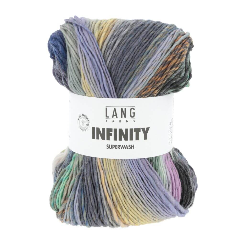 Lang Yarns Infinity, Farbe 004 Aurora Dreams – Schurwolle bei Lieblingsgarn