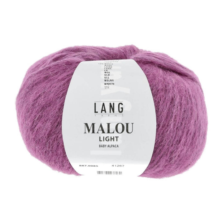 Lang Yarns Malou Light, Farbe 85 Pink – Alpaka, Merino und Synthetik bei Lieblingsgarn