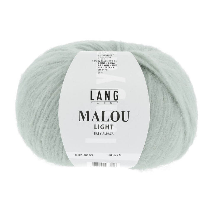 Lang Yarns Malou Light, Farbe 92 Salbei – Alpaka, Merino und Synthetik bei Lieblingsgarn