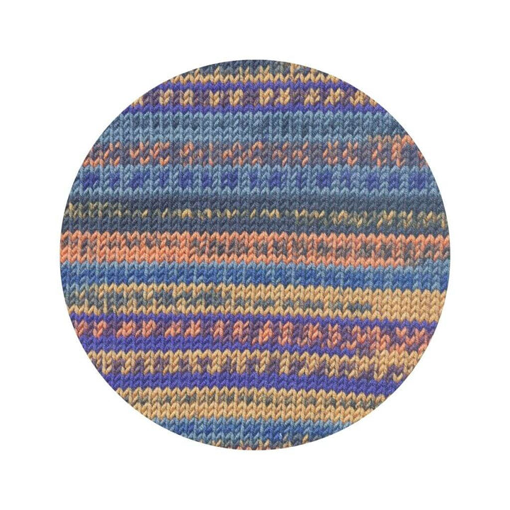 Lang Yarns Merino 120 Color, Farbe 005 Violett/Orange/Ocker/Taube – Merino und Schurwolle bei Lieblingsgarn