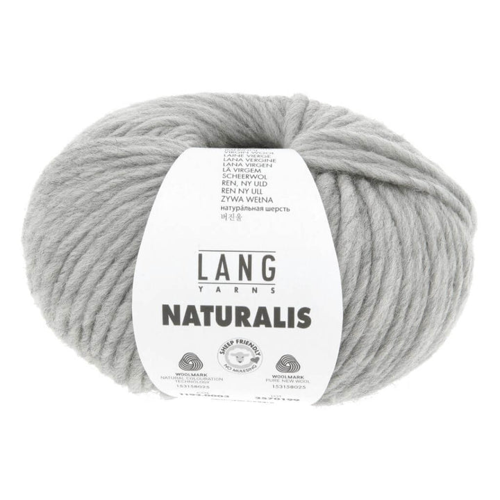 Lang Yarns Naturalis, Farbe 003 Hellgrau – Merino bei Lieblingsgarn
