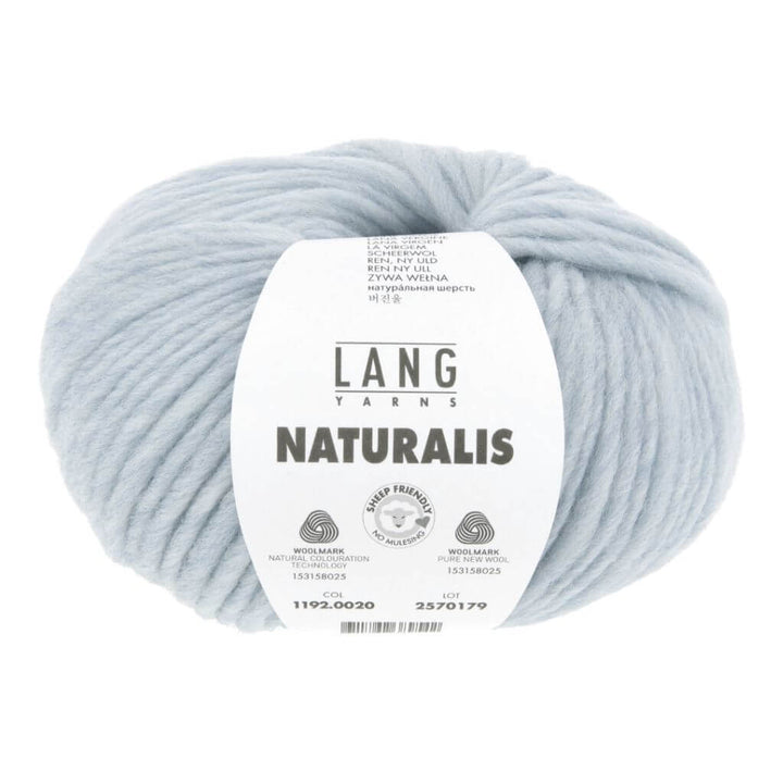 Lang Yarns Naturalis, Farbe 020 Baby Blau – Merino bei Lieblingsgarn