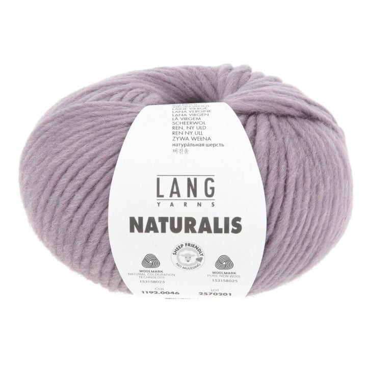 Lang Yarns Naturalis, Farbe 046 Lavendel – Merino bei Lieblingsgarn