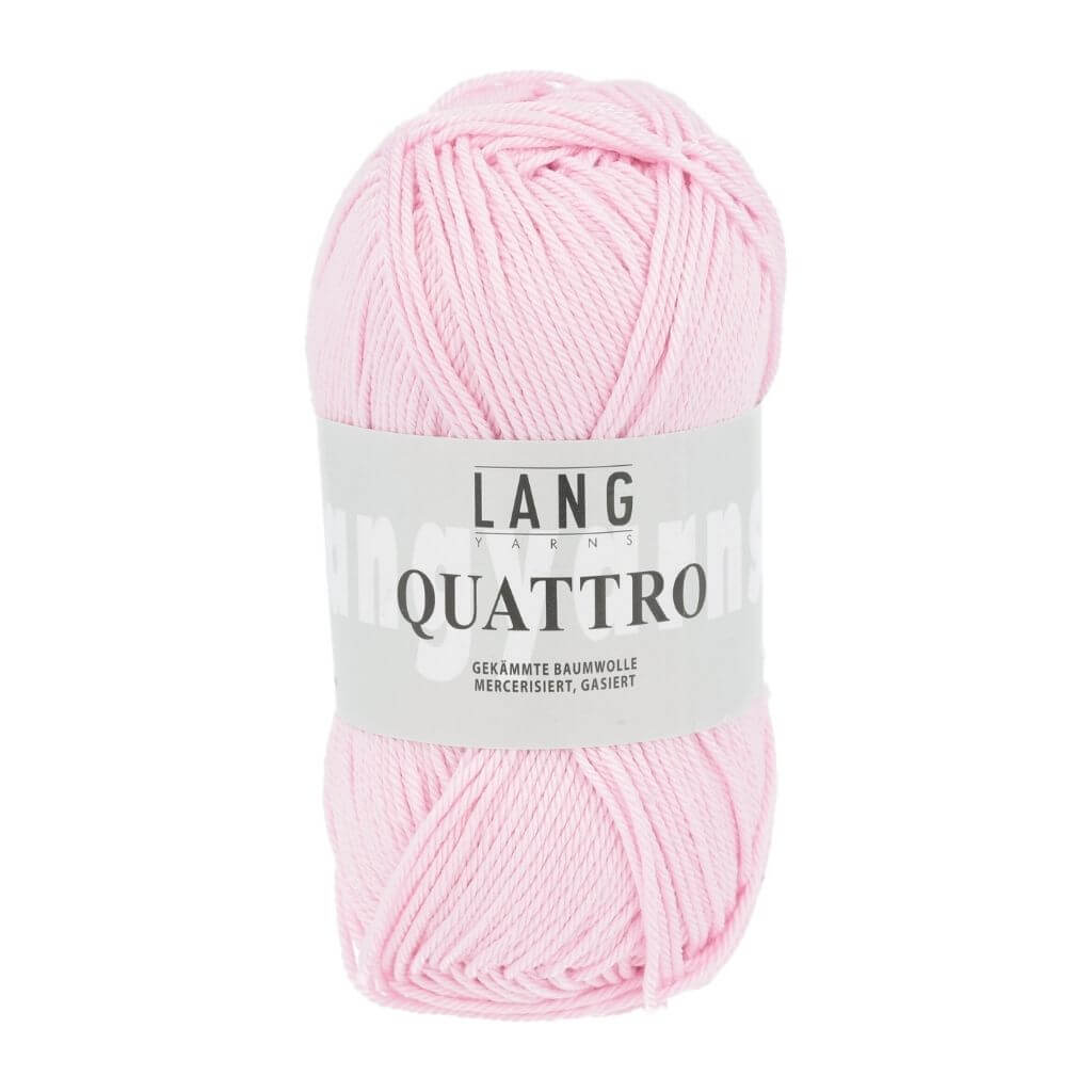 Lang Yarns Quattro, Farbe 9 Rosa – Baumwolle bei Lieblingsgarn