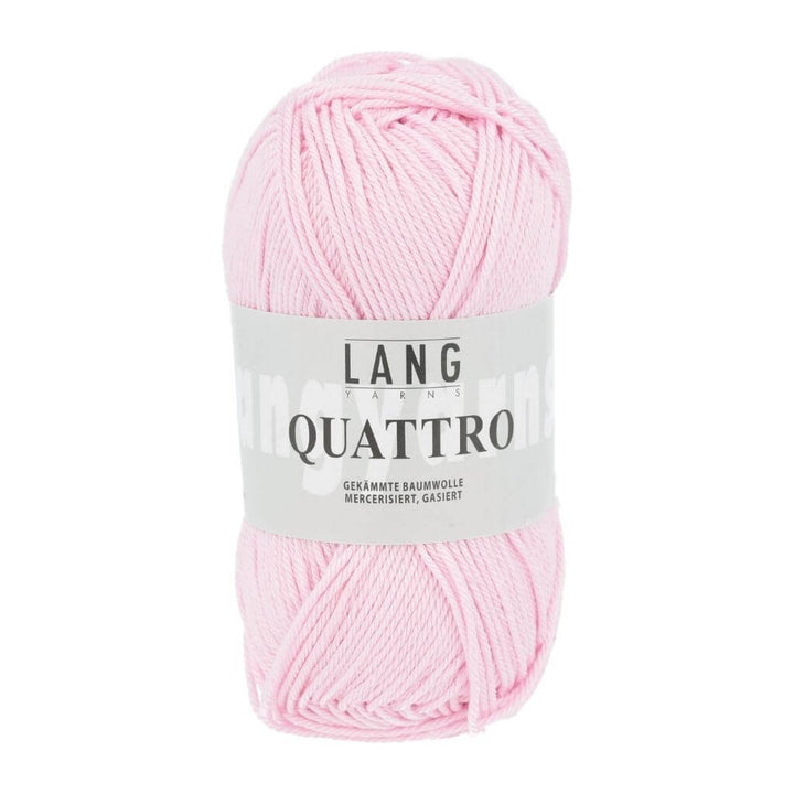 Lang Yarns Quattro, Farbe 9 Rosa – Baumwolle bei Lieblingsgarn