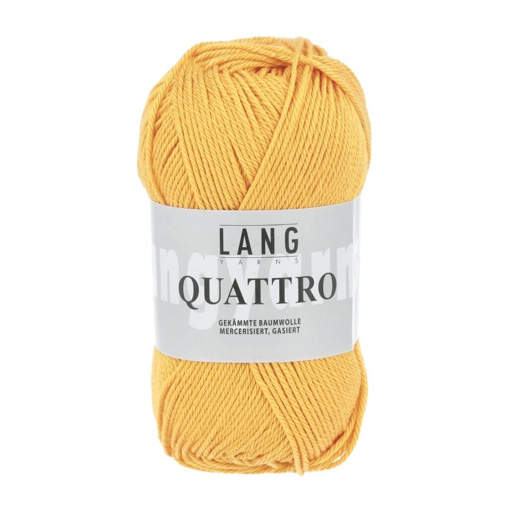 Lang Yarns Quattro, Farbe 59 Orange – Baumwolle bei Lieblingsgarn