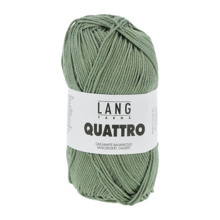 Lang Yarns Quattro, Farbe 92 salbei – Baumwolle bei Lieblingsgarn