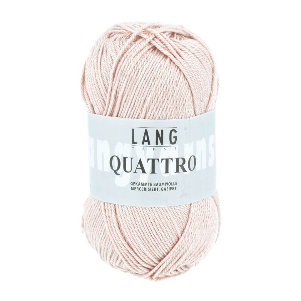 Lang Yarns Quattro, Farbe 109 Rosa Hell – Baumwolle bei Lieblingsgarn