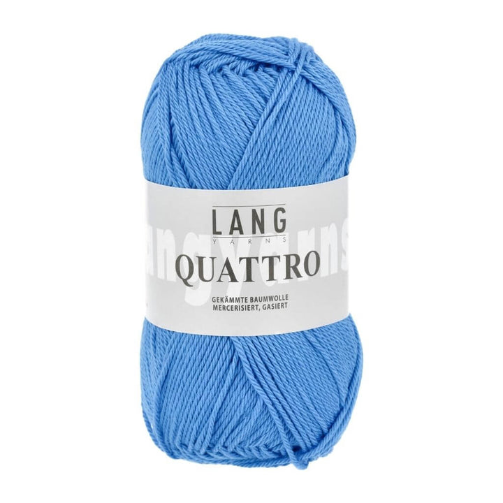 Lang Yarns Quattro, Farbe 179 Türkis Dunkel – Baumwolle bei Lieblingsgarn